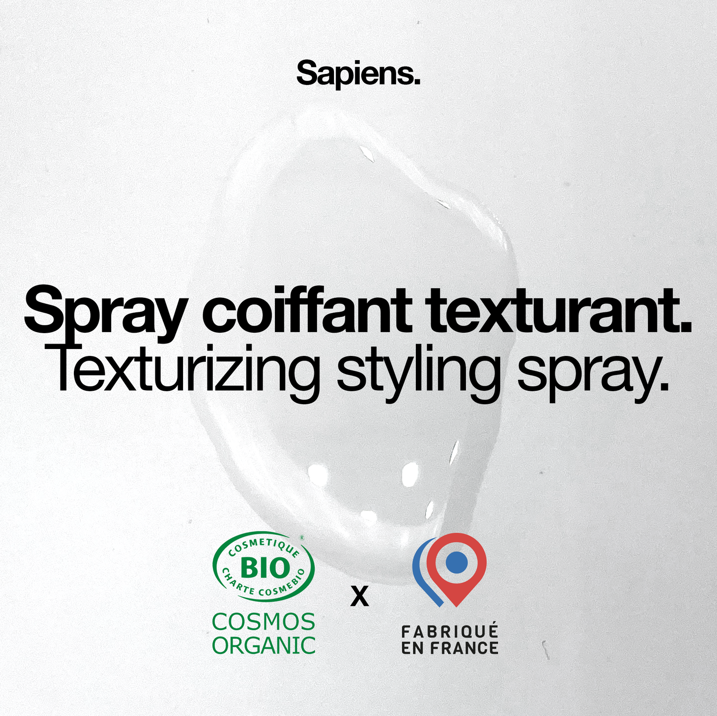 Spray coiffant texturant BIO 150ml - Fixation légére (1/5)