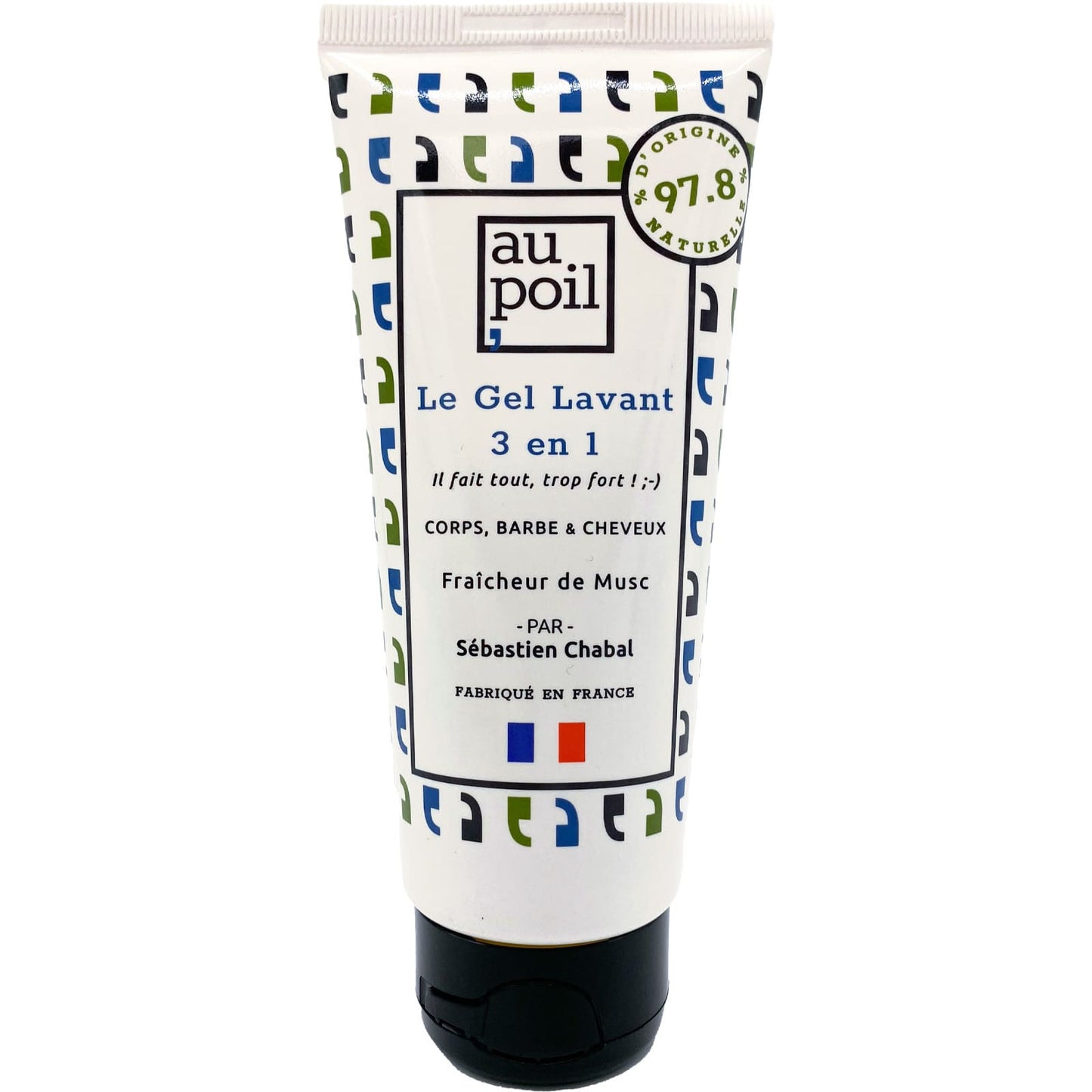 Le Gel Lavant 100 ml - Corps Cheveux et Barbe
