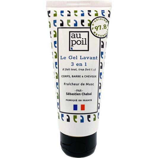 Le Gel Lavant 100 ml - Corps Cheveux et Barbe