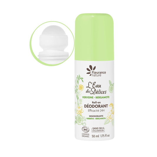 DEODORANT L'EAU DES DELICES VERVEINE ET BERGAMOTE BIO