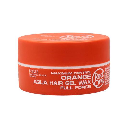 Cire capillaire Red One Full Force Aqua en gel orange 150 ml