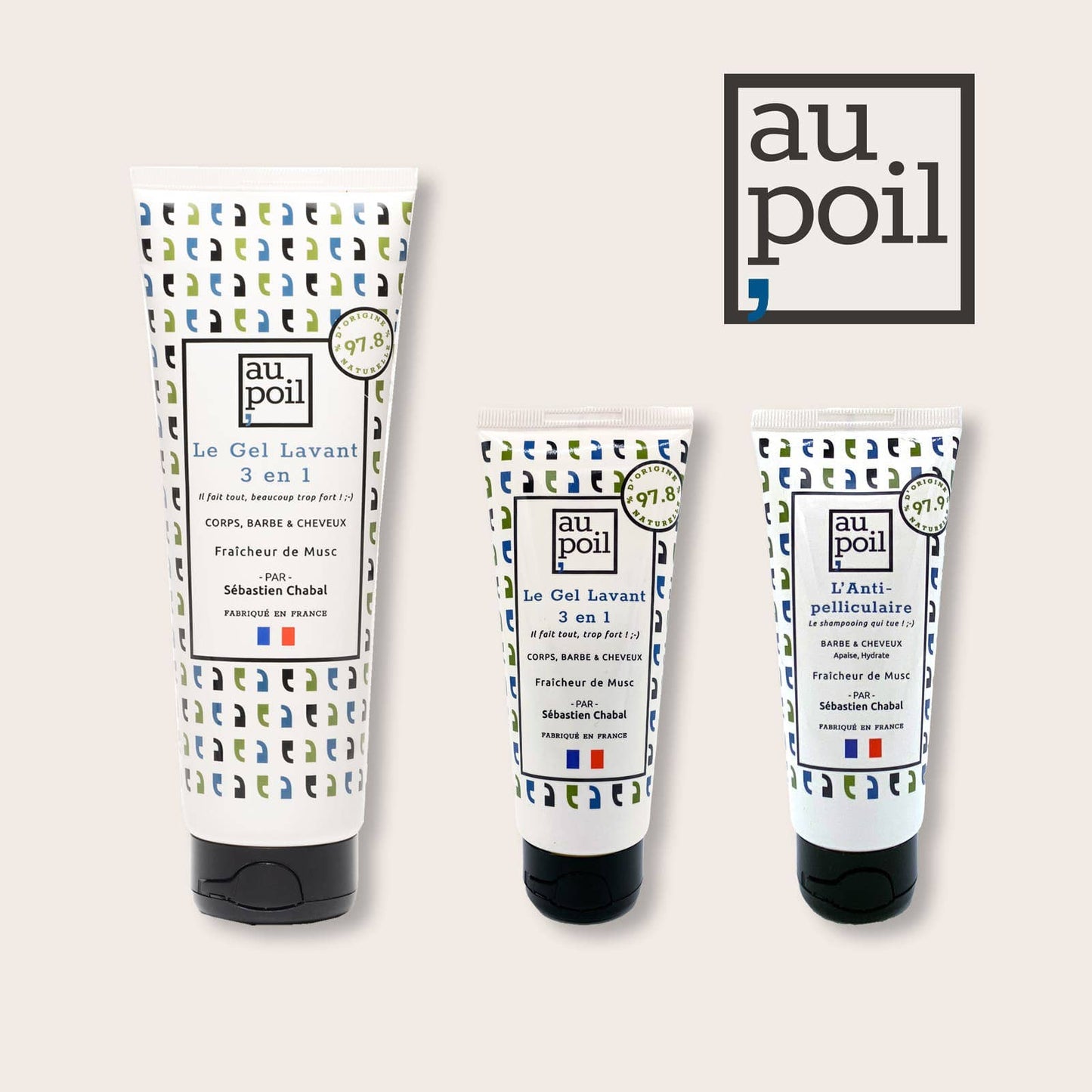 Le Gel Lavant 100 ml - Corps Cheveux et Barbe