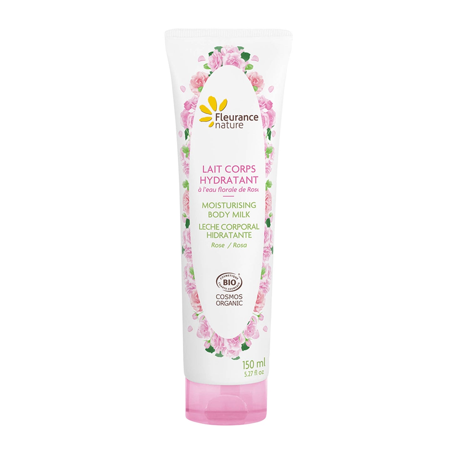 LAIT CORPS HYDRATANT A LA ROSE BIO