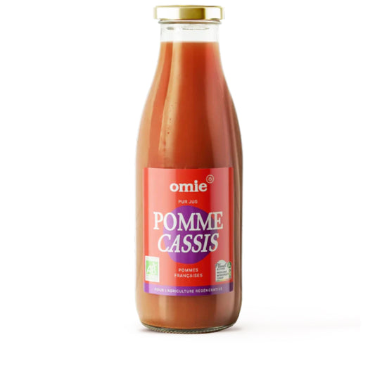 Jus pomme cassis bio
(origine France)
75 cl