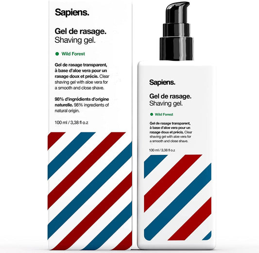 Gel de rasage transparent 100ml - Frais X Boisé